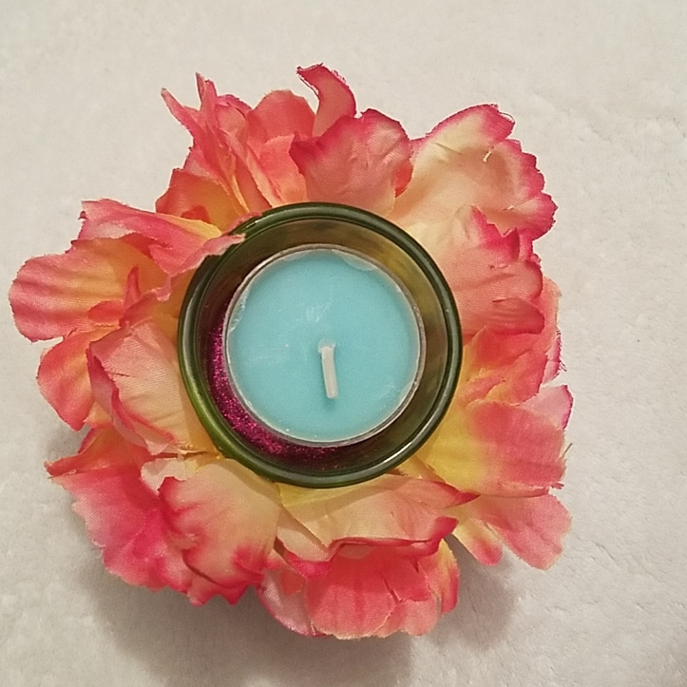 Flower tea light - Picture 2 of 4